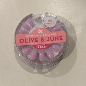 Lavender Press-On Nails